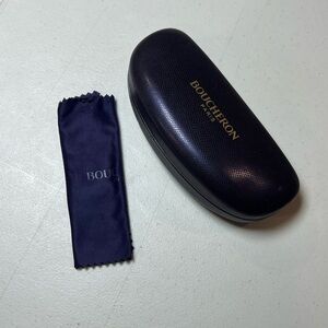 Authentic Boucheron Paris France Sunglass Hard Clamshell Case